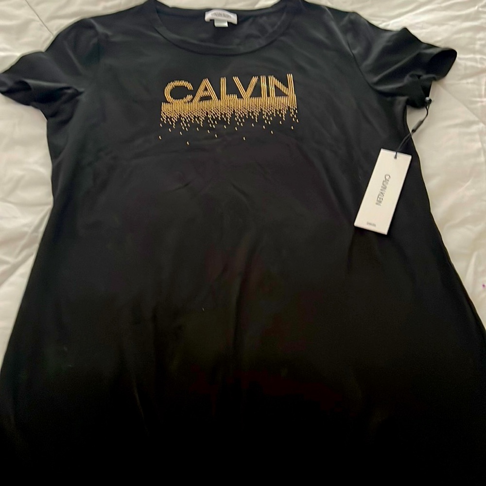 Calvin Klein t shirt dress NWT